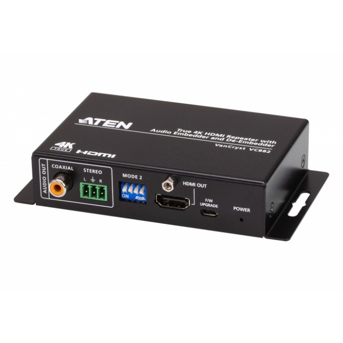 True 4K HDMI повторитель с встраиванием и извлечением звука ATEN VC882