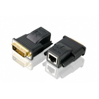 Мини удлинитель DVI по кабелю Cat 5 (1920х1200@15м) ATEN VE066