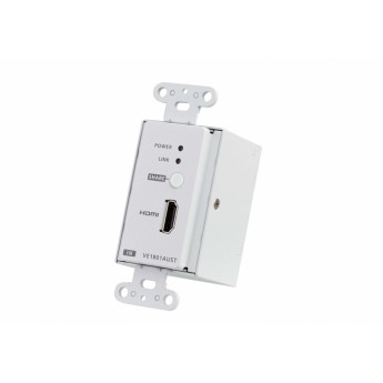HDMI HDBaseT-Lite Настенный передатчик с монтажной панелью US (4K@40м /1080p@70м) ATEN VE1801AUST