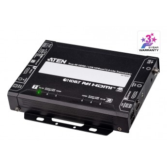 Приёмопередатчик True 4K HDMI / USB HDBaseT 3.0 с PoH ATEN VE1833