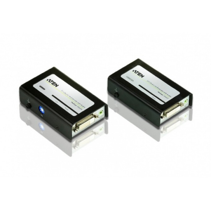 Удлинитель DVI Dual Link и Аудио по кабелю Cat 5 (2560х1600@40м) ATEN VE602