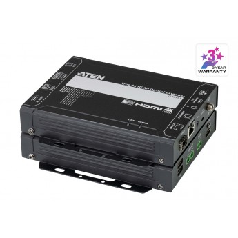 Оптический удлинитель True 4K HDMI, 4K@300м (многомодовый кабель) ATEN VE883AK1
