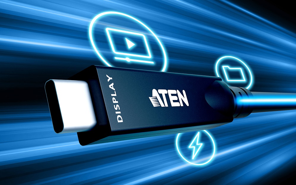 UE3410F, UE3415F - Активный оптический кабель USB-C, Ultra HD, 10м, фото-3