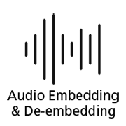 Audio-Em4edding-De-embedding-icon