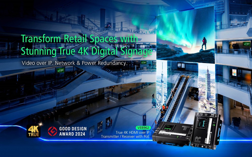 Aten VE8962 - Приёмник /передатчик видеоизображения по IP-подключению, фото-1